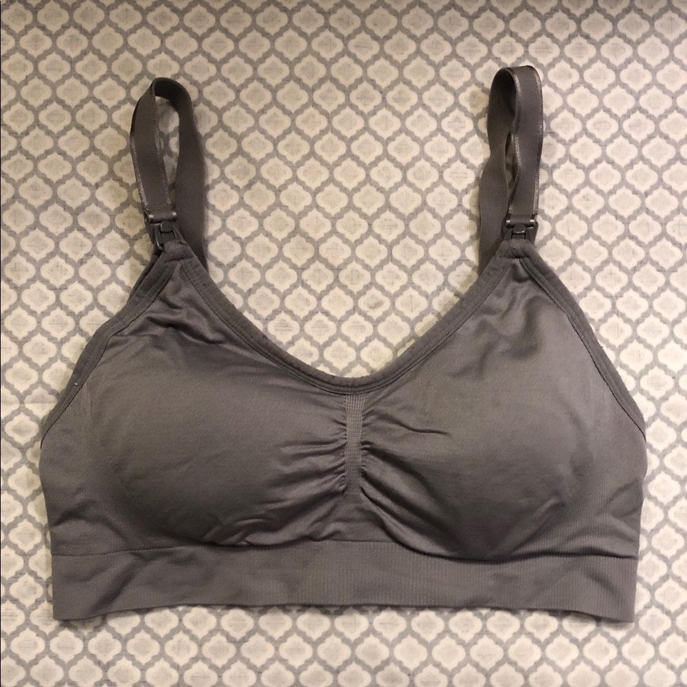 💗GUC 🌟 Motherhood Grey nursing bra size S